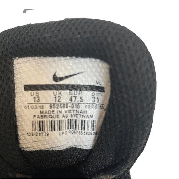 Nike Vapor UltraFly Keystone Baseball Cleats Mens 13 Black White Molded Athletic main image 5